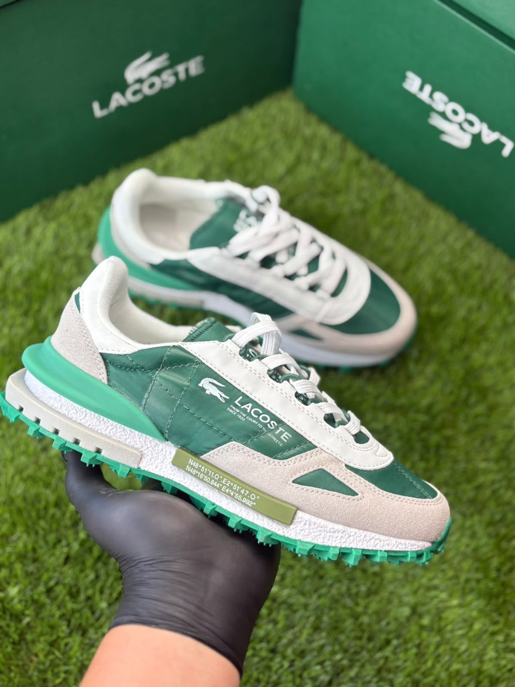 Lacoste Elite Active Verde/Blanco