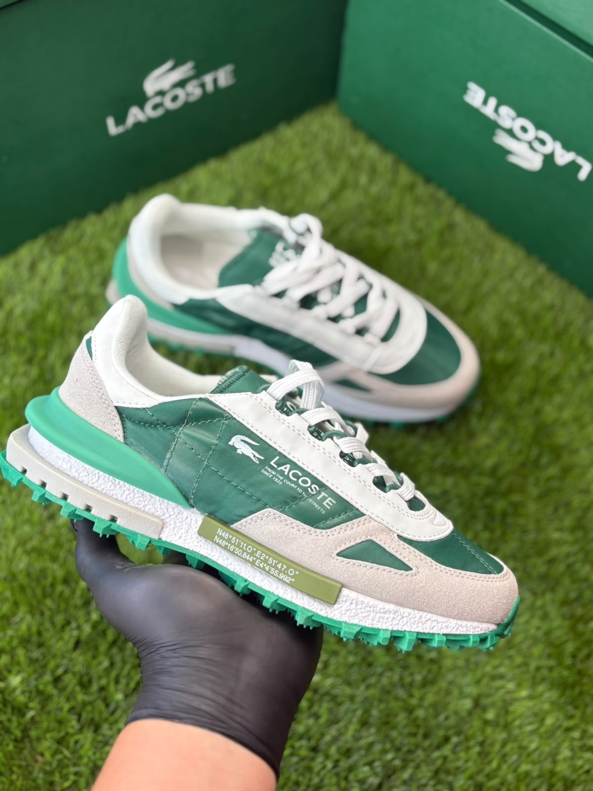 Lacoste Elite Active Verde/Blanco