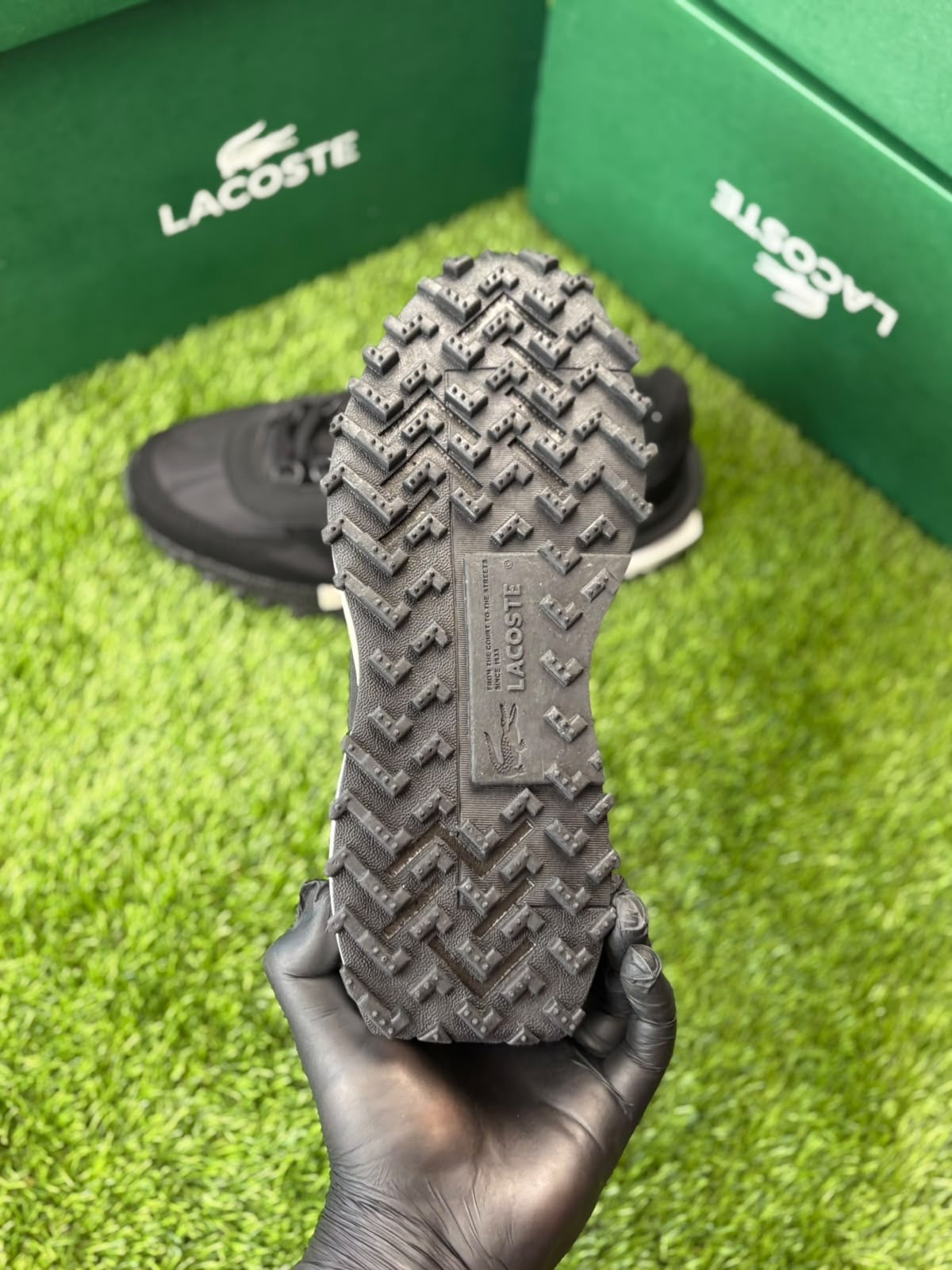 Lacoste Elite Active Negro/Blanco