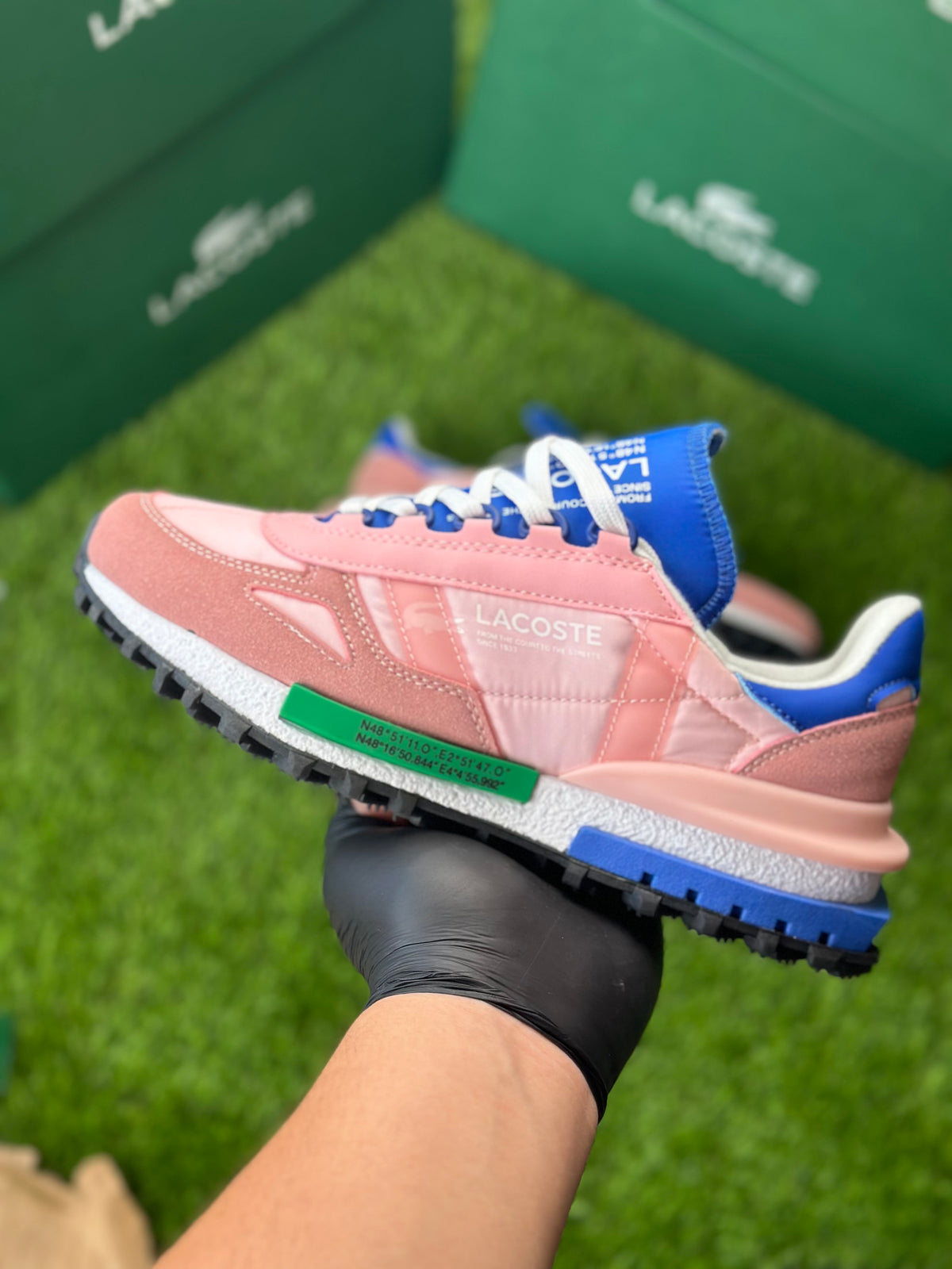 Lacoste Elite Active Rosa/Azul
