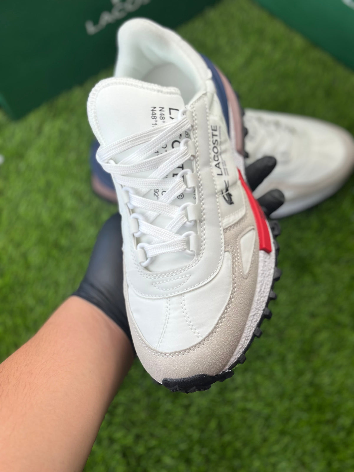 Lacoste Elite Active Beige Rojo