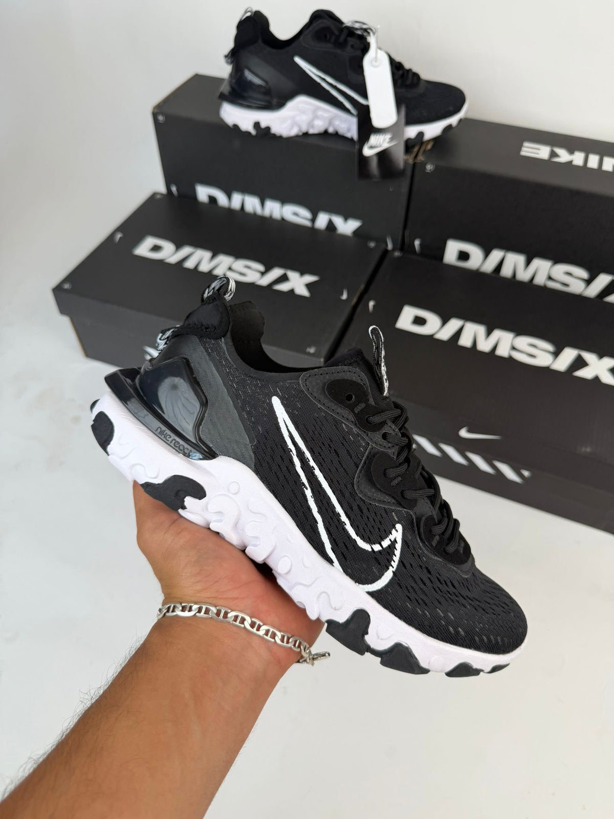 Nike React Negro/Blanco