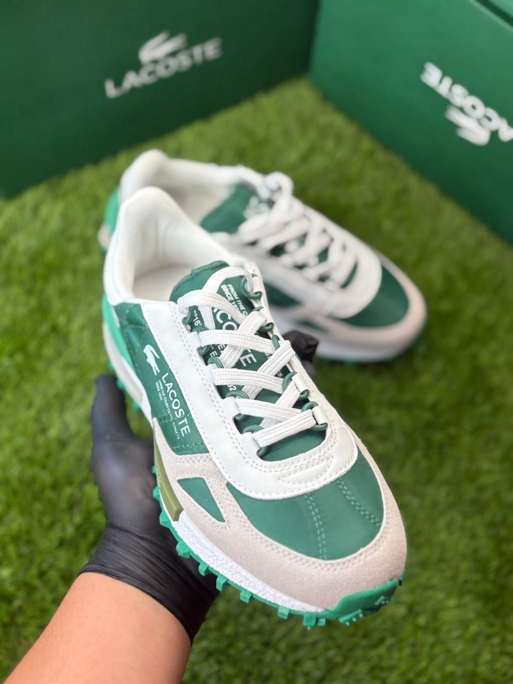 Lacoste Elite Active Verde/Blanco