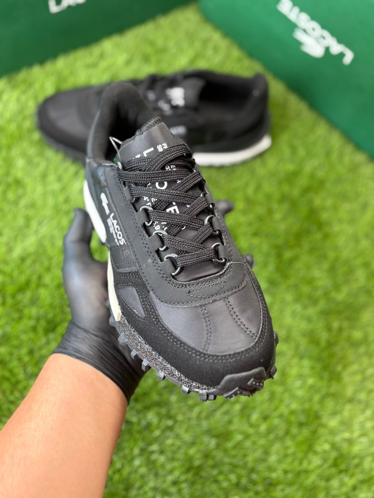 Lacoste Elite Active Negro/Blanco