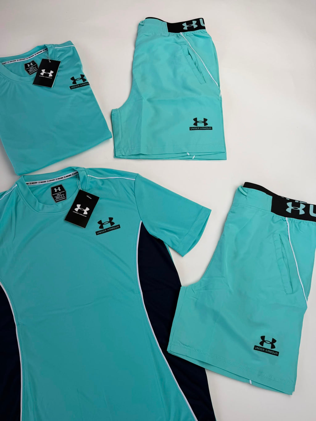 Conjunto Under Armour 2026 - Turquesa