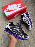 Nike shox- Negro/Morado