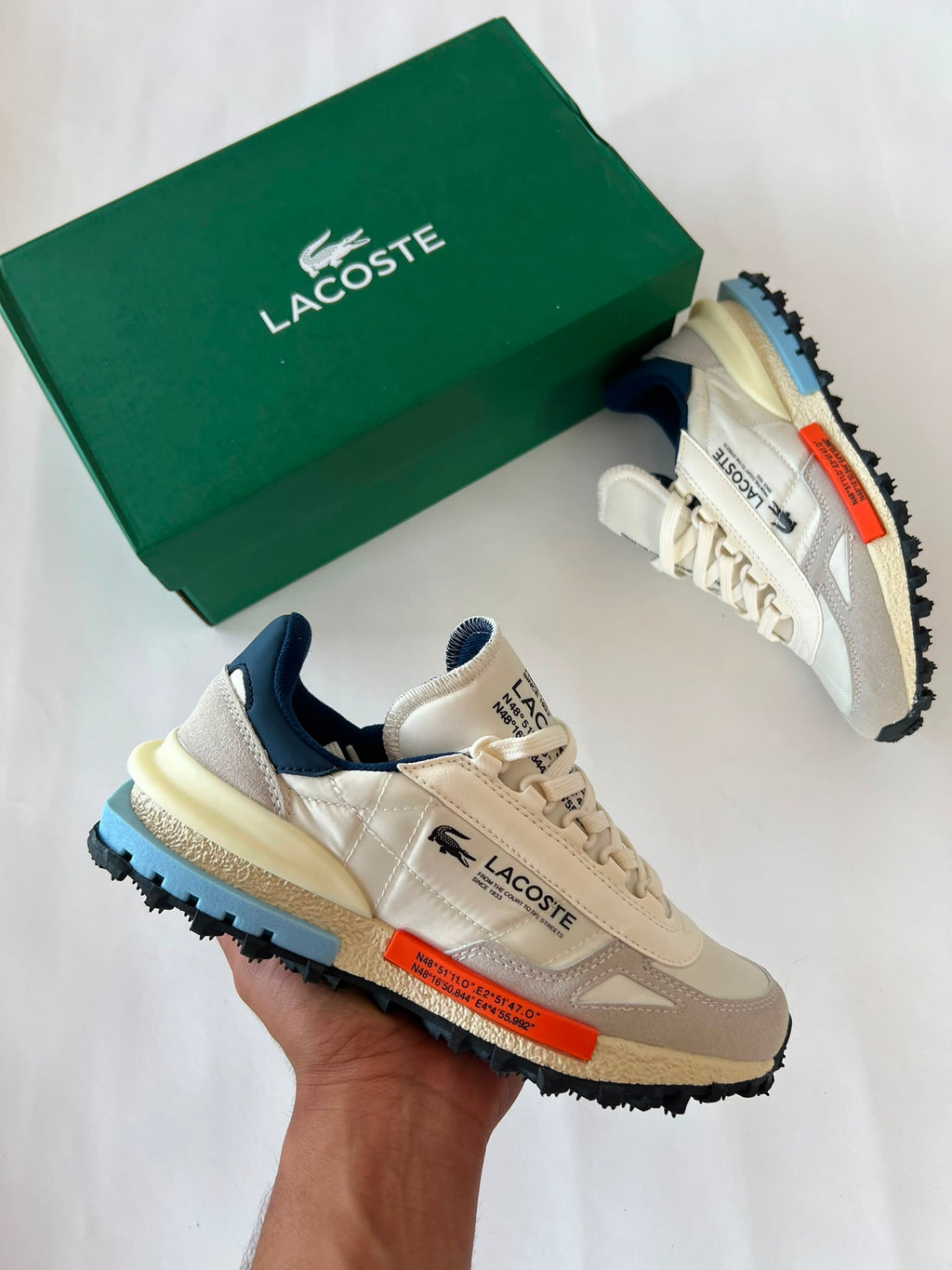 Zapatilla Lacoste 2026 - Beige