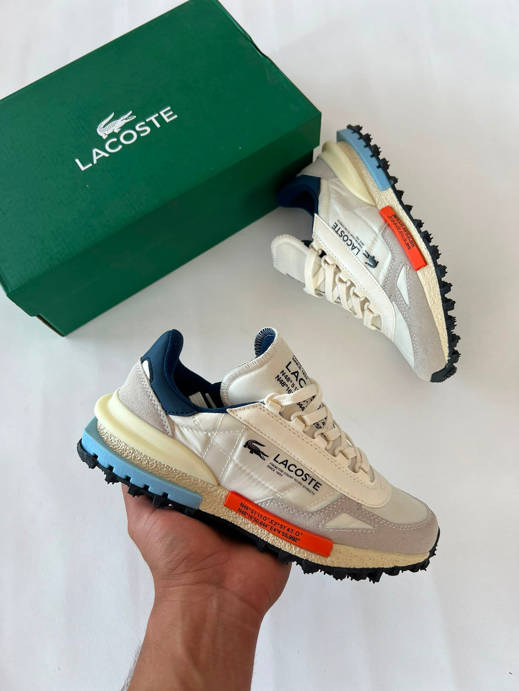 Zapatilla Lacoste 2026 - Beige
