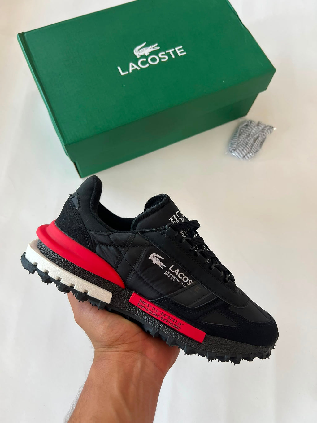 Zapatilla Lacoste 2026 - Negra