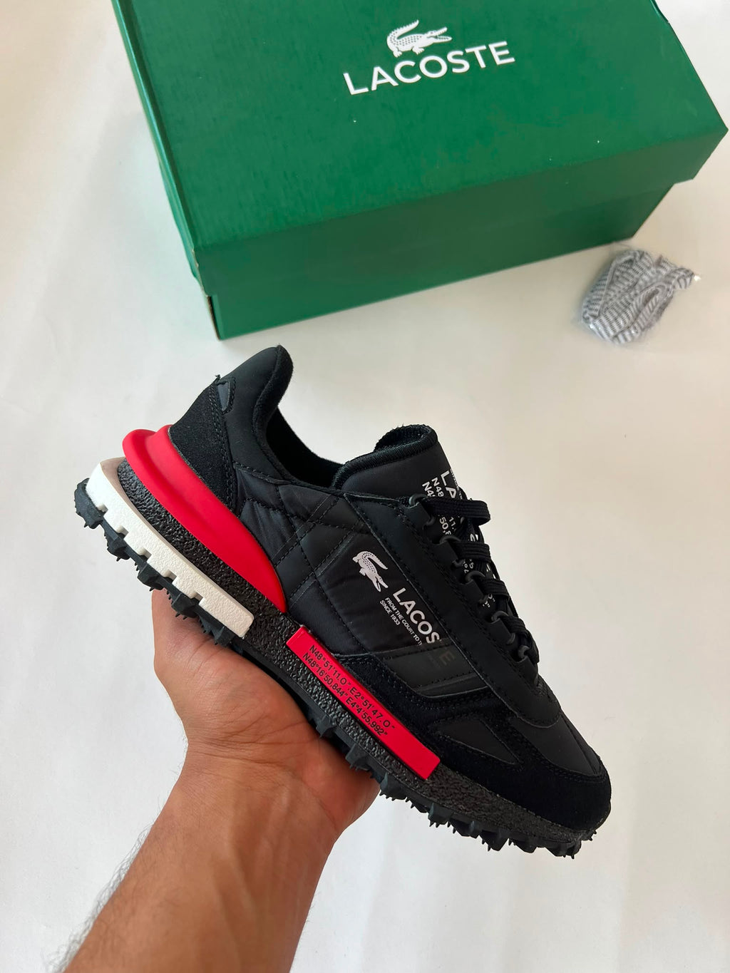 Zapatilla Lacoste 2026 - Negra