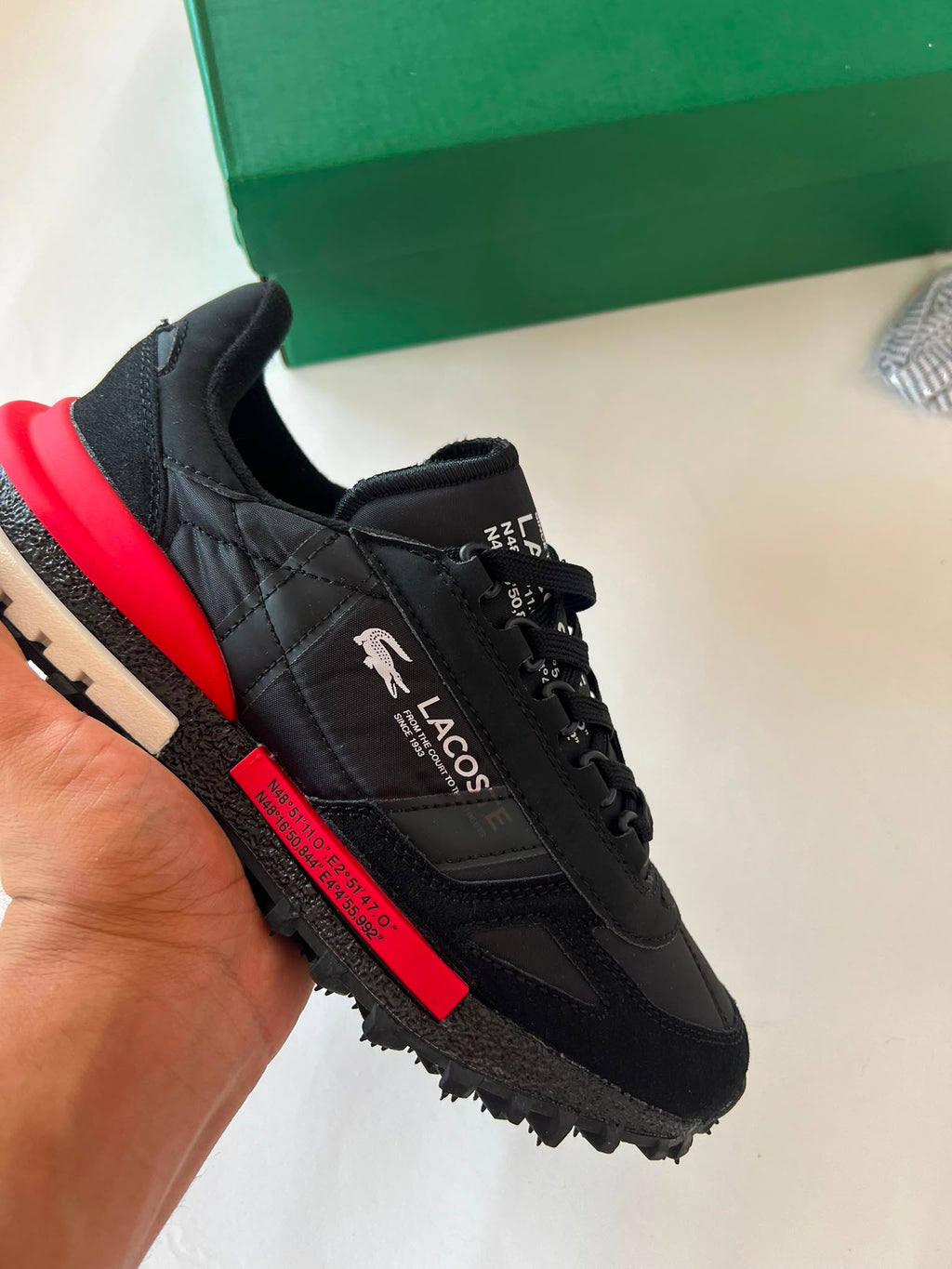 Zapatilla Lacoste 2026 - Negra