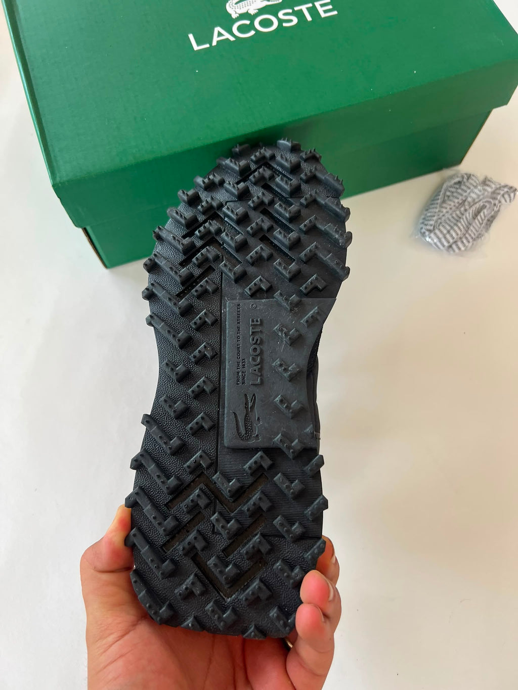 Zapatilla Lacoste 2026 - Negra