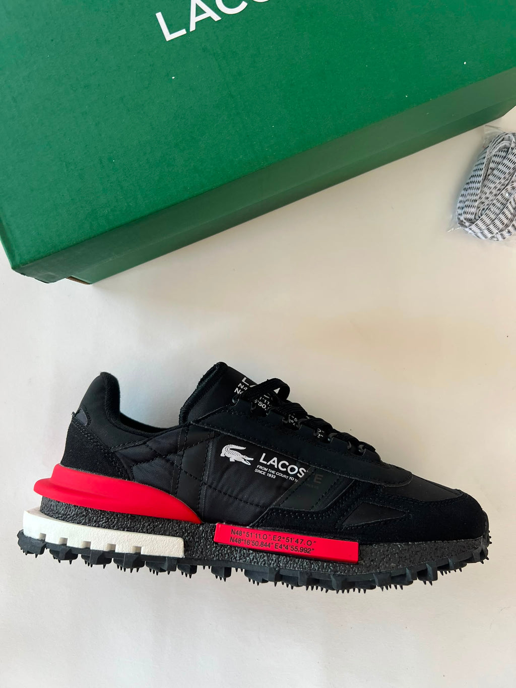 Zapatilla Lacoste 2026 - Negra