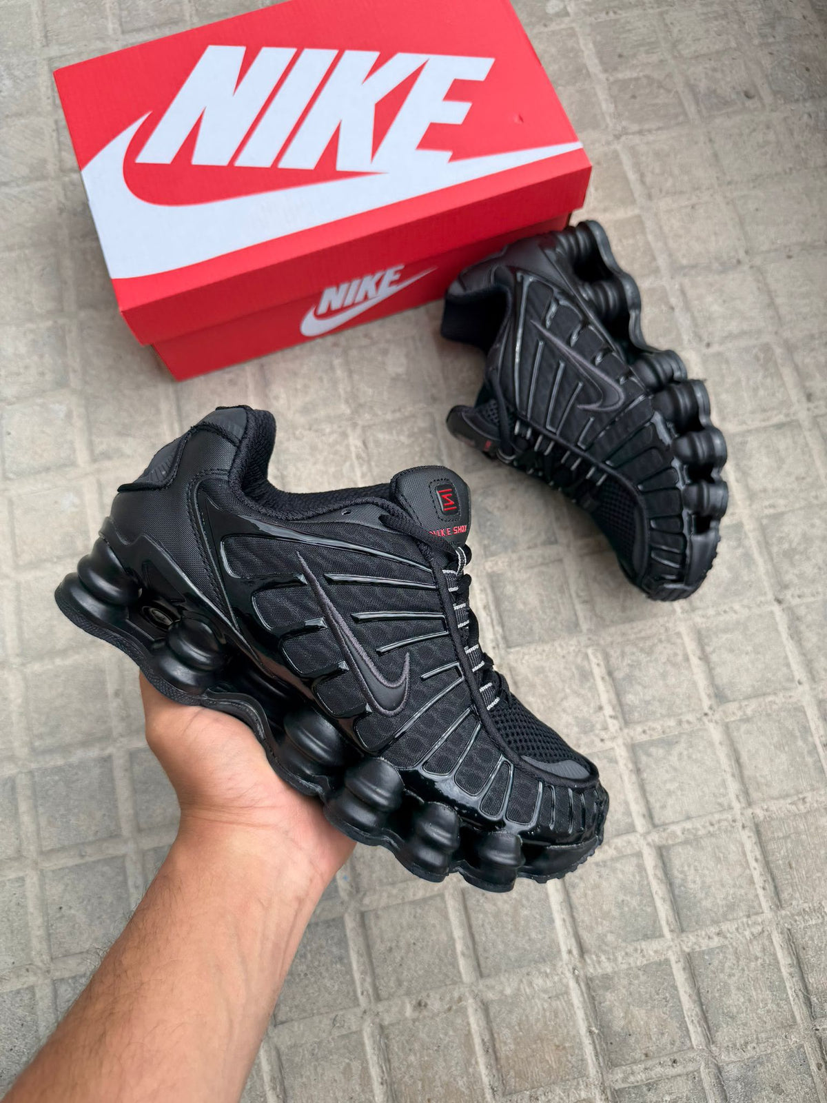 Nike shox- Negro Total
